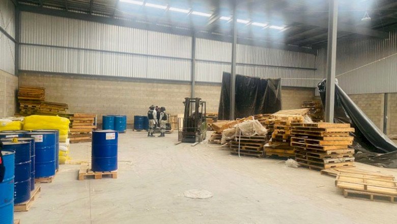 Asegura FGR más de 10 toneladas de precursores químicos