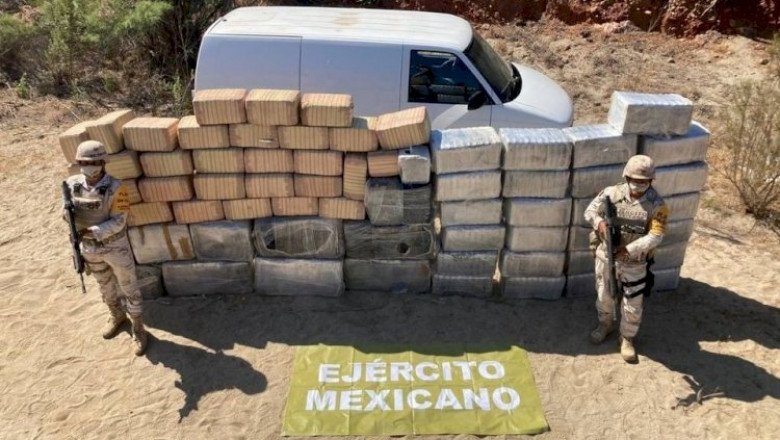 Asegura SEDENA más de media tonelada de metanfetaminas