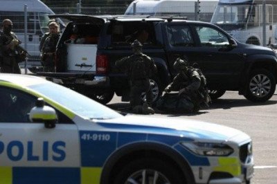 Con entrega de pizzas, concluye toma de rehenes en Suecia