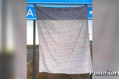 Con narcomanta amenzan a mandos policiacos en Tecate