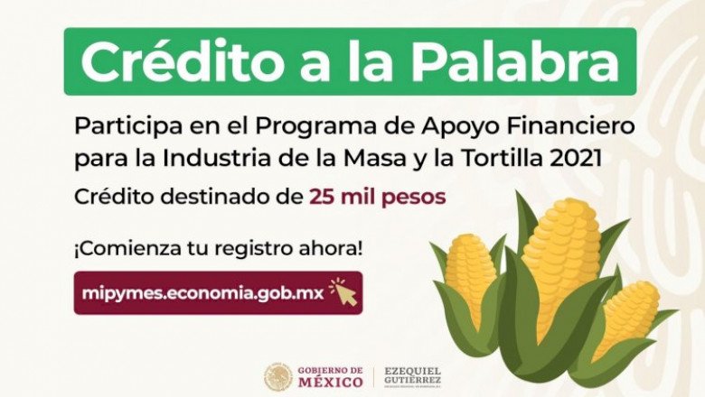 Dará Bienestar apoyo financiero para tortillería