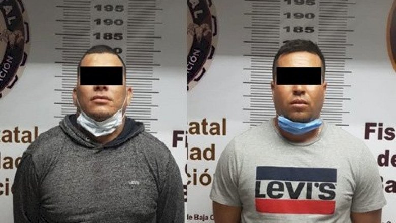 Detienen a dos hombres con armas y droga