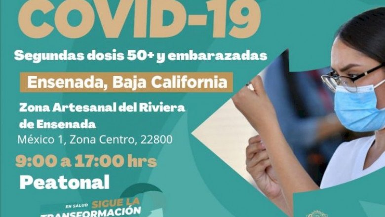 Inicia este lunes aplicación de segunda dosis de PFIZER