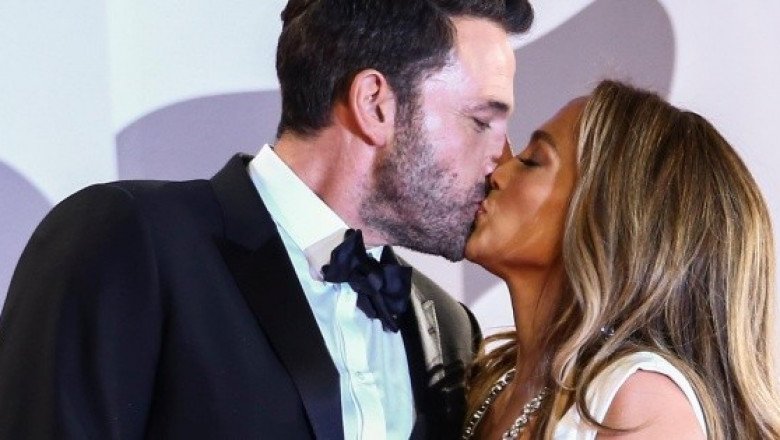 Las románticas imágenes de Jennifer López y Ben Affleck en Venecia