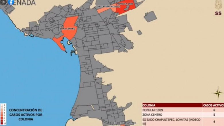Lomitas III y la Popular 1989, entre las colonias con mayor alza de casos activos de COVID