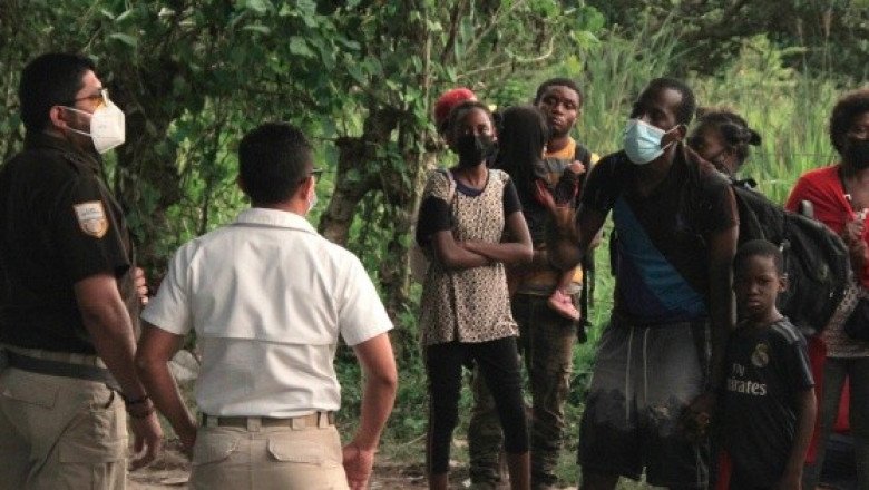 Migrantes haitianos son detenidos en Chiapas y los regresan a Guatemala