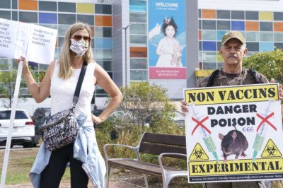 Quebec prohíbe las manifestaciones antivacunas a menos de 50 metros de hospitales y escuelas