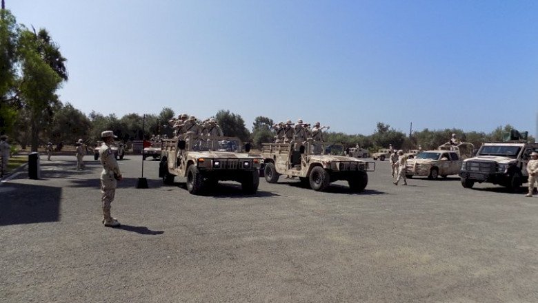 Realiza Fuerzas Armadas prácticas para participar en el Desfile Militar del CCXI Aniversario de la Independencia de México