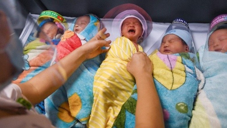 Una mujer sudafricana da a luz a diez bebés