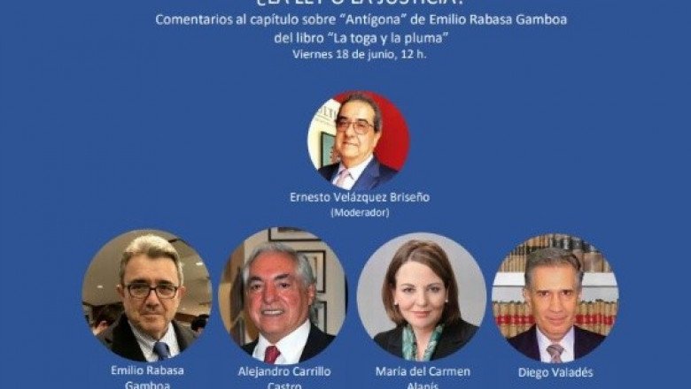 Webinar: ''¿La ley o la justicia?''