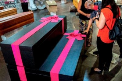 El juego del calamar inspira hasta ataúdes reales