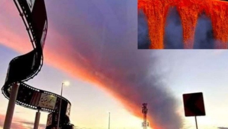 Capta el "camino al Mictlán" en el cielo, lo comparte y se hace viral