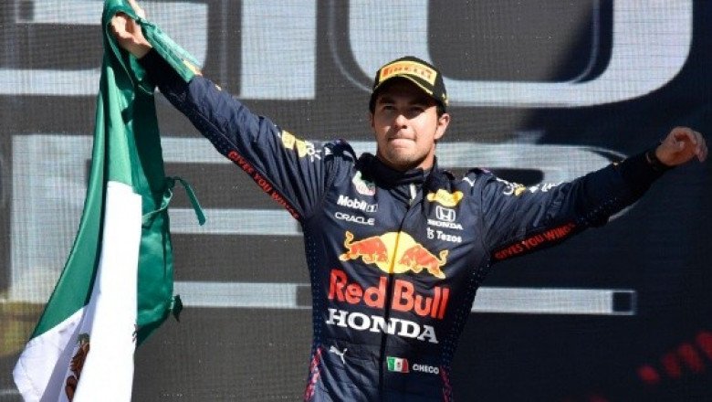 ¡Orgullo tapatío! "Checo" Pérez se sube al podio en casa