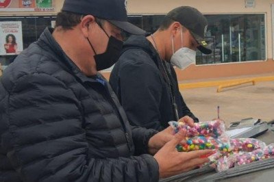 Fueron decomisadas más de 8 mil piezas de pirotecnia