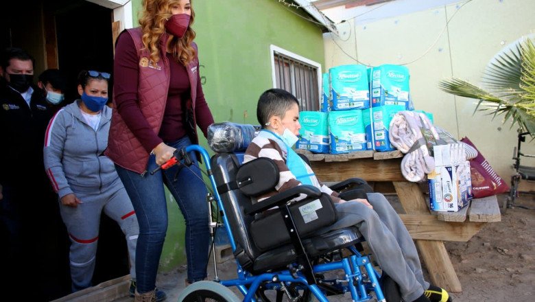Destina Gobierno de Marina del Pilar 360 millones para apoyo a personas con discapcidad