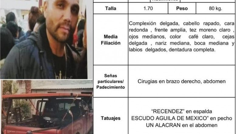Buscan a Leandro Recendez Martínez de 43 años edad