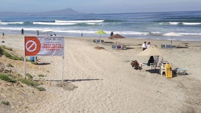 Continua cierre de Playa Hermosa