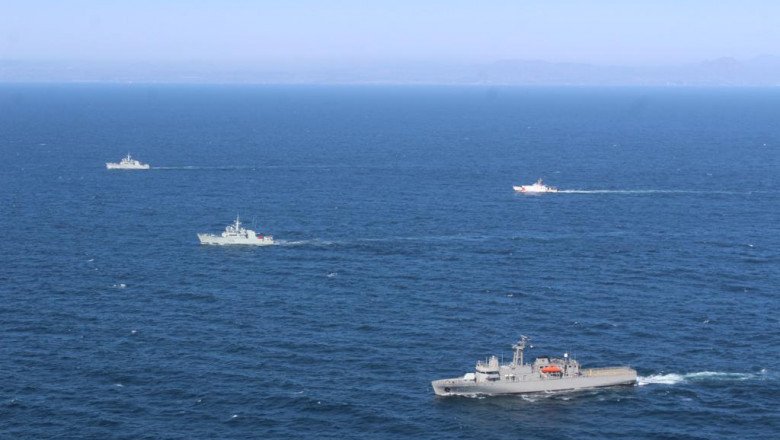 Realiza Armada de México ejercicio de entrenamiento en Ensenada