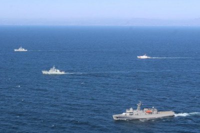 Realiza Armada de México ejercicio de entrenamiento en Ensenada