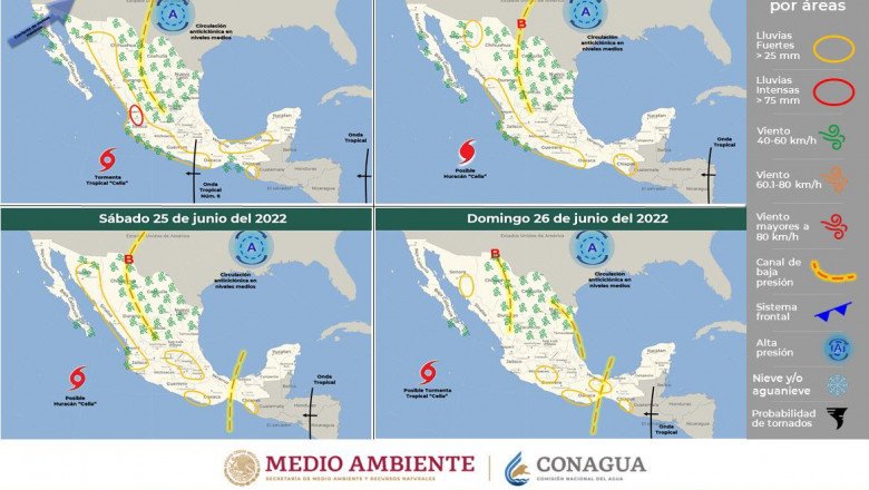 Prevén temperaturas máximas de 27 a 29°C para próximos días