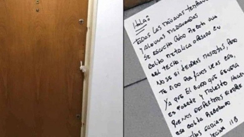 ¡De terror! Dejan nota a vecino por ruidoso sin saber que murió hace dos años