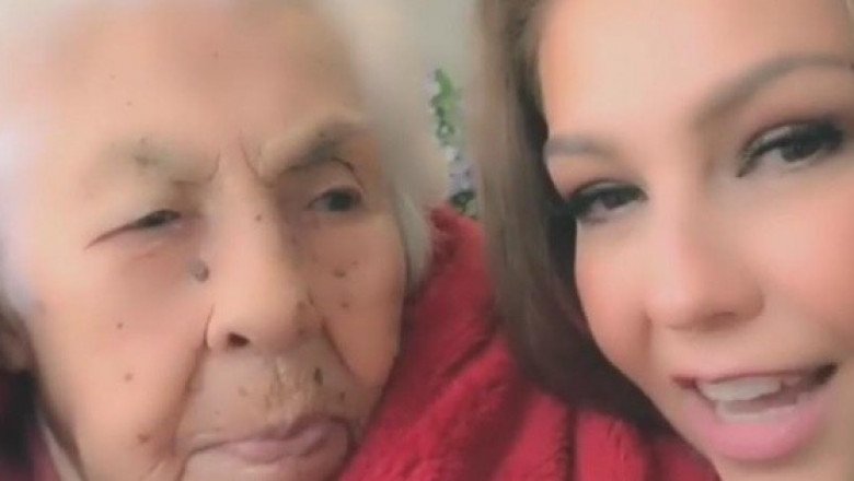 Fallece Eva Mange, la abuela de Thalía y Laura Zapata