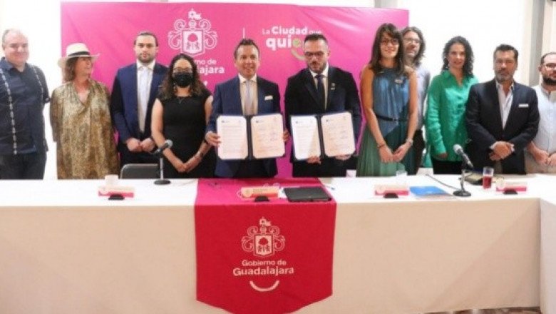 Guadalajara firma convenio de colaboración con Unesco