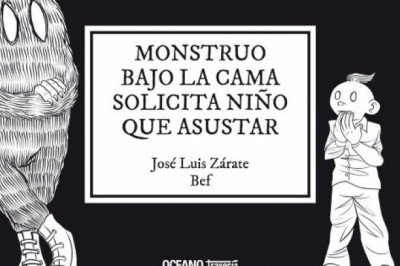 Monstruo bajo la cama solicita niño para asustar
