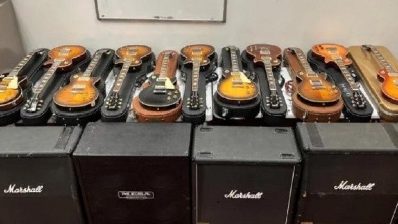 Roba más de 17 mil dólares a anciana para comprarse 11 guitarras Gibson
