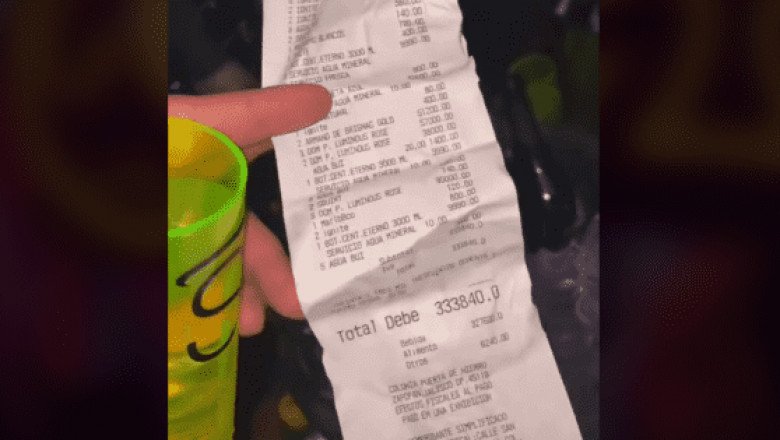 Salen de fiesta y les cobran más de 300 mil pesos de cuenta en un bar