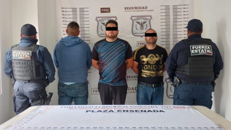 Detienen a tres sujetos por secuestro, un menor de edad entre ellos