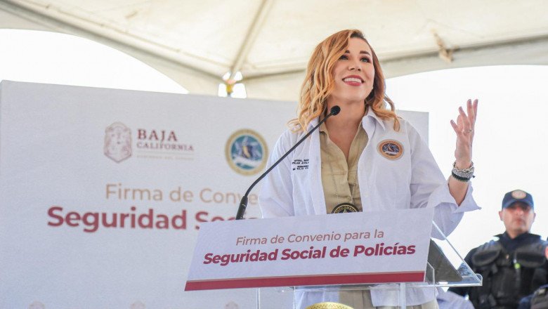 Garantiza Marina del Pilar seguridad social para policías de BC