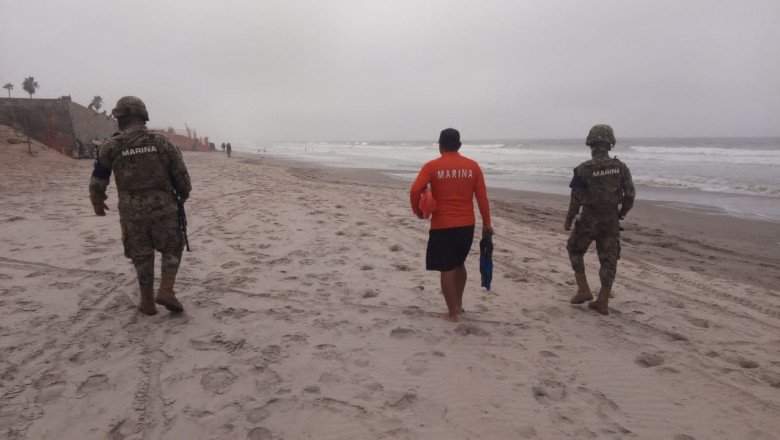 Rescatan a hombre del mar, muere mientras le dan primeros auxilios