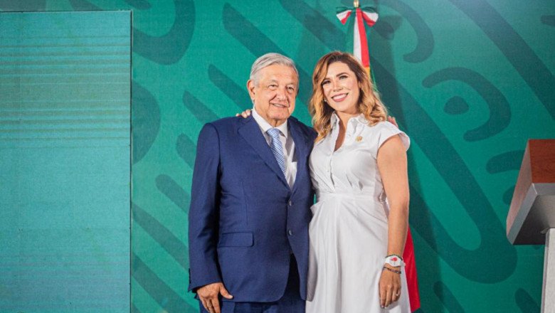 Total respaldo del Presidente López Obrador a Marina del Pilar
