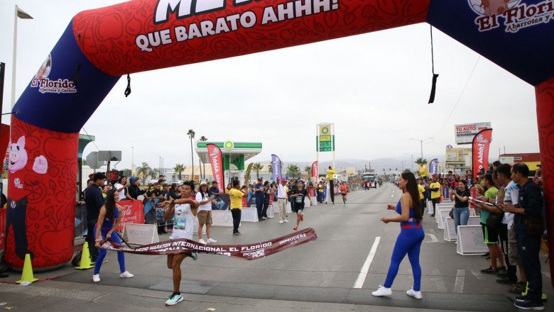 Más de mil 500 atletas participaron en el XIX Medio Maratón de Ensenada-El Florido 2022
