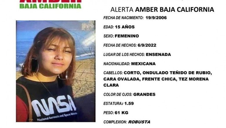 Activan alerta Amber para localizar a Andrea Sepúlveda Montenegro de 15 años