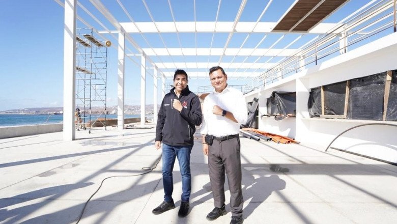 Ya casi concluyen obras en el ex Mercado Público y Playa Hermosa
