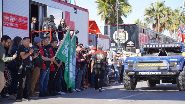 Esta mañana dio arranque a la 55 edición de la Score Baja 1000