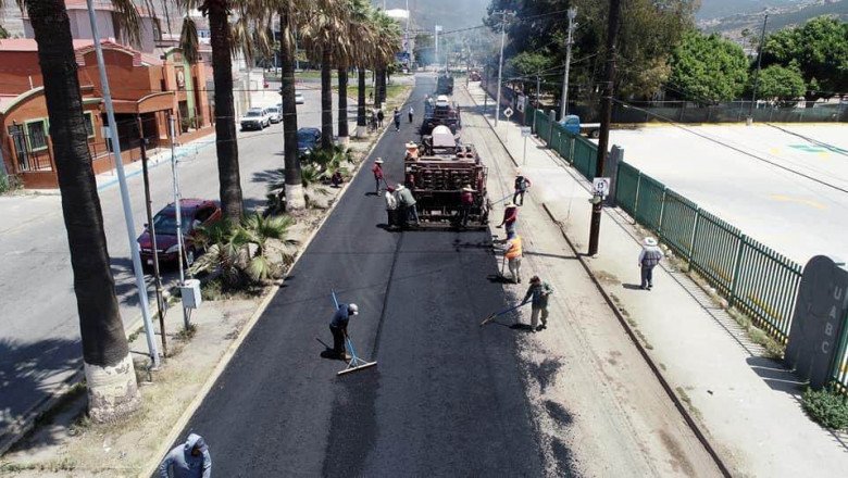 Ensenada cerrará 2022 con más de 900 mil m2 de vialidades rehabilitadas