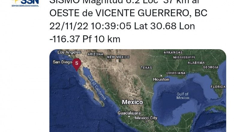 Sin daños por sismo en San Quintín: Protección Civil