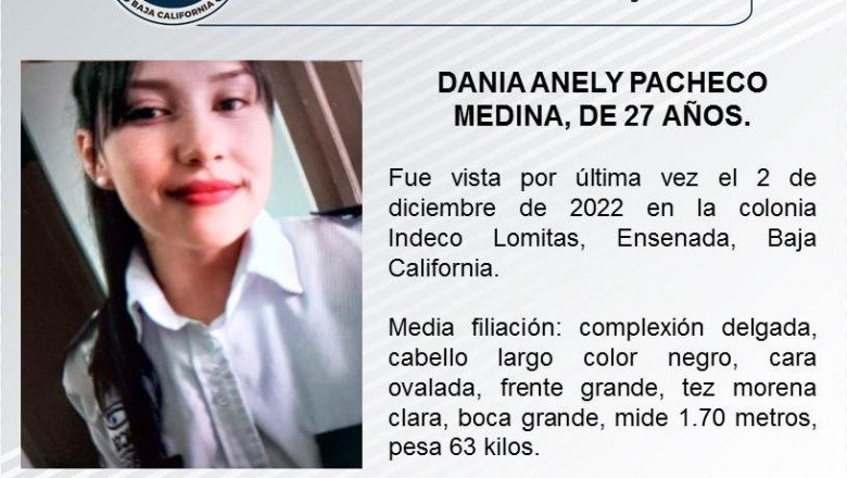 Familiares buscan a Dania Anely de 27 años de edad