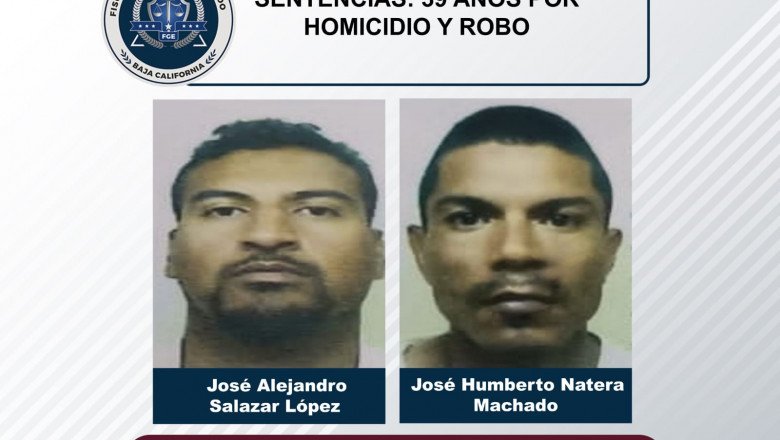 Setencian a dos sujetos a 39 años de prisión por homicidio