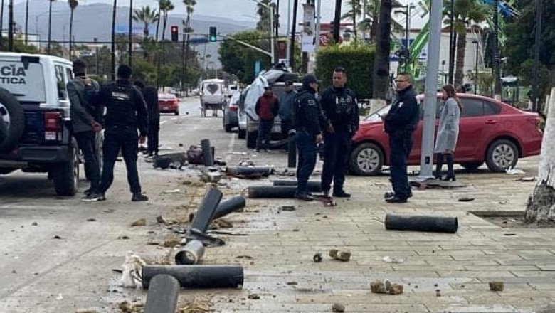 Inicia el año con dos accidentes vehiculares