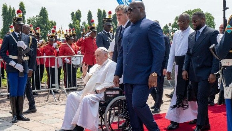 El Papa Francisco llega a Sudán del Sur, país destrozado por guerras y hambruna
