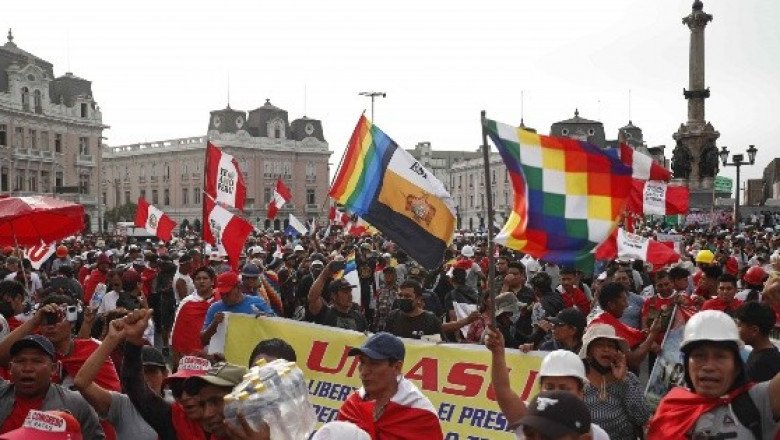 Perú amplía el estado de emergencia en cuatro regiones ante protestas