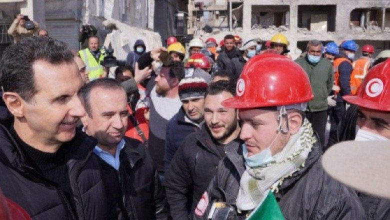 Al Asad acusa a Occidente de ignorar lo "humano" ante falta de ayuda por sismos