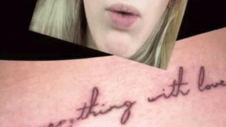 Mujer cambia de tatuador y se le cae la piel