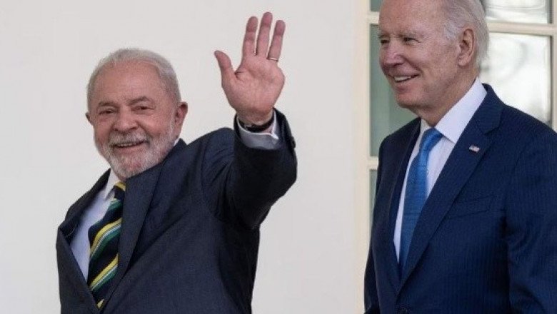 Biden y Lula hablan sobre democracia y clima en Washington