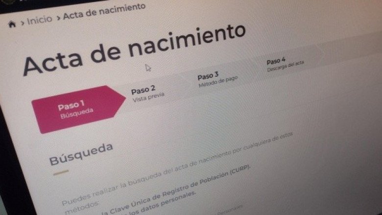 ¿Cómo descargar el acta de nacimiento de Internet?