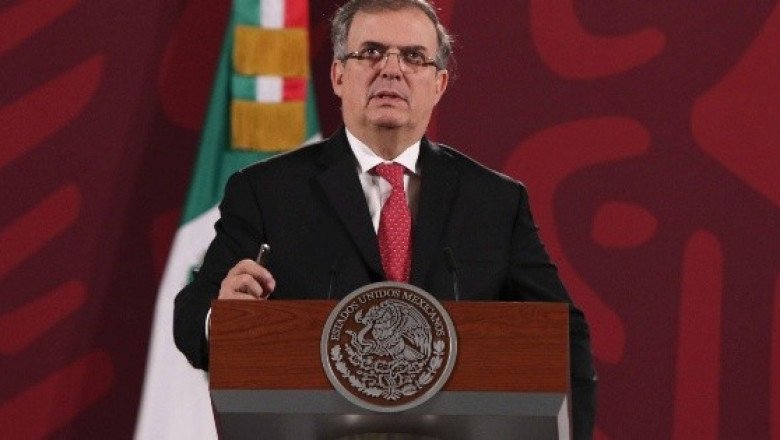 Ebrard descarta tensiones con EU tras anuncio de López Obrador